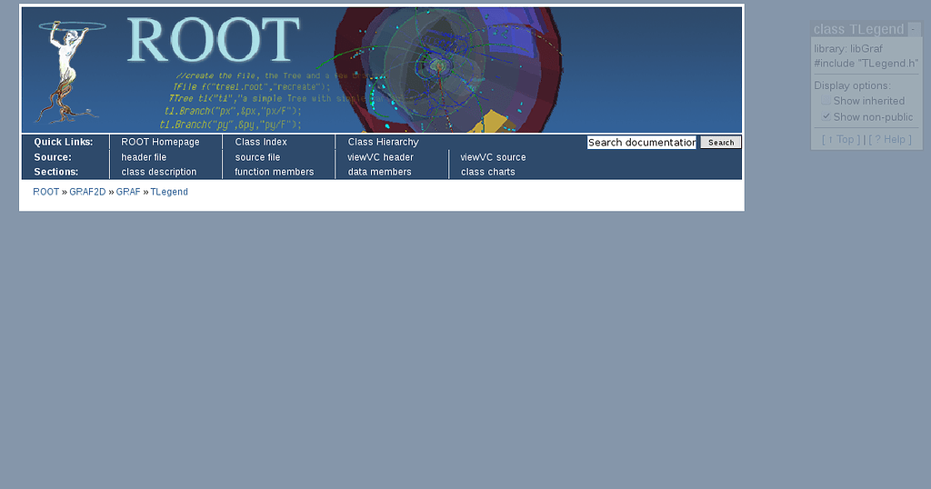 TLegend documentation - ROOT - ROOT Forum