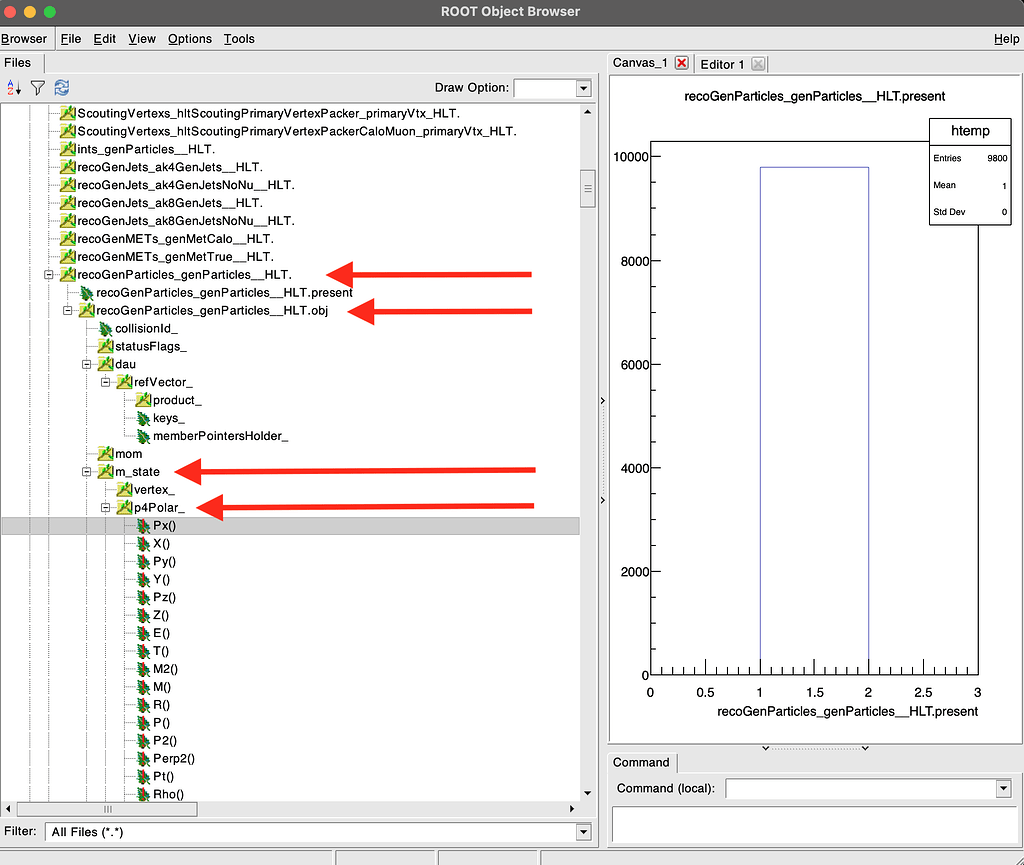 Issue extracting data from nested TBranchElement - Newbie - ROOT Forum