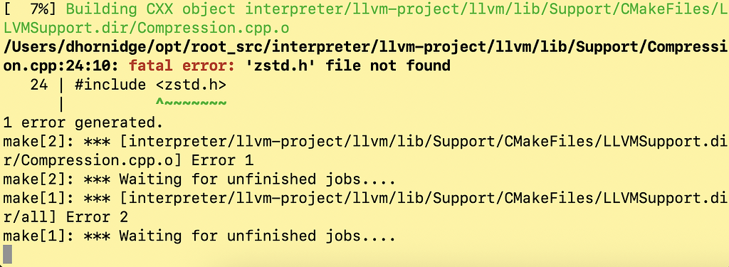 ROOT v6.36.00 won't compile on MacBookPro - Newbie - ROOT Forum