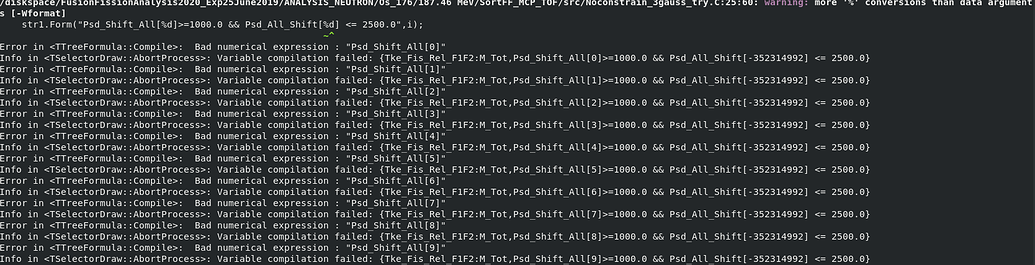 Plotting from ttree with constrain - Newbie - ROOT Forum