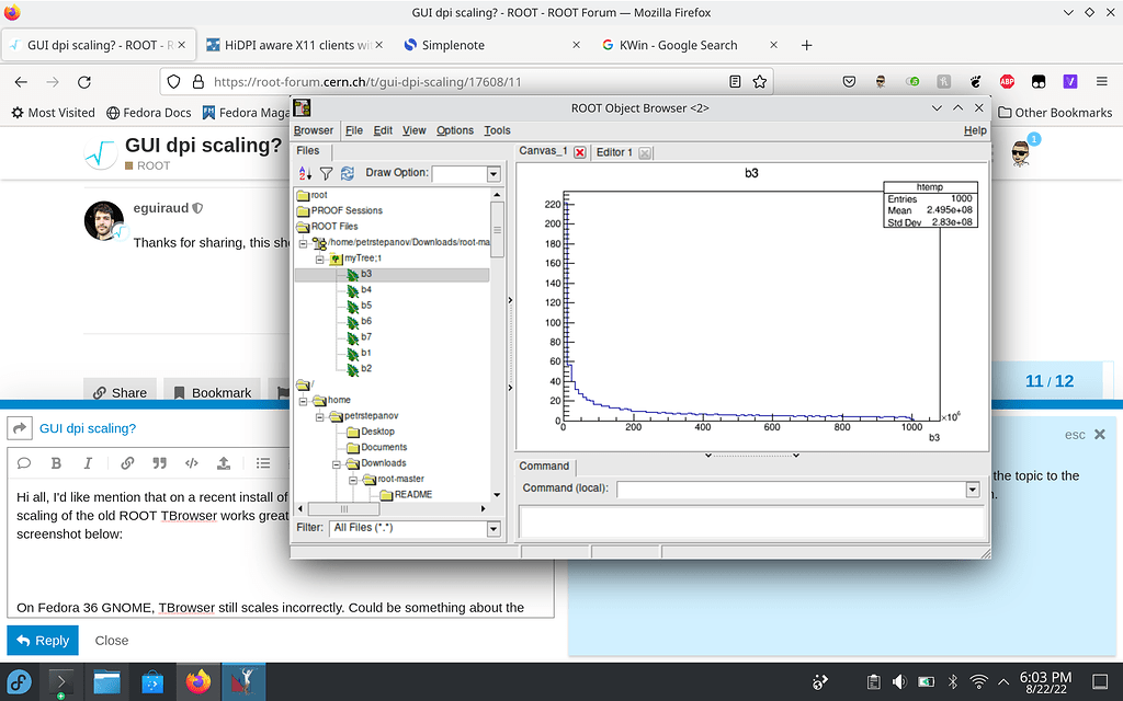 GUI on high resolution screens - Howto - ROOT Forum