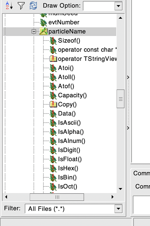 Writing a TString into a TTree - ROOT - ROOT Forum