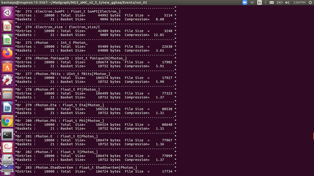 Reading the branches of a class - ROOT - ROOT Forum